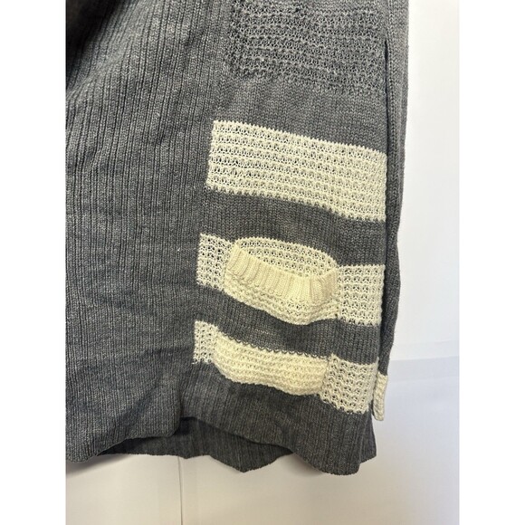 Daisy Fuentes Cardigan Women’s Small Open Front Sweater with Pockets Long Sleeve - Picture 5 of 10